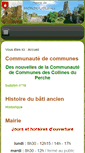 Mobile Screenshot of mairie-mondoubleau.com